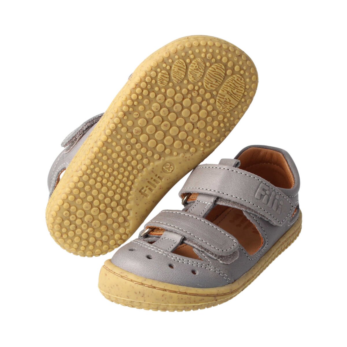 B32012-3 stone KAIIMAN BIO nappa leather velcro Weite/M