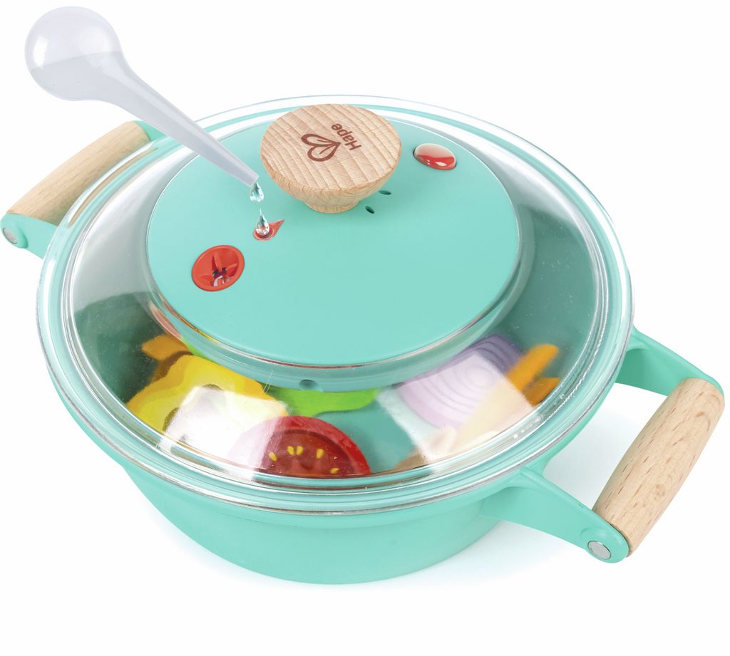 Hape Kleiner Küchenchef Dampfgarer-Kochset
