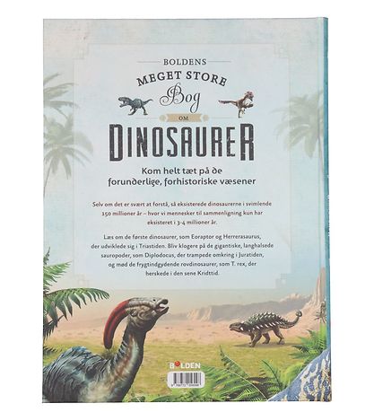 Forlaget Bolden Bog - Boldens store bog om dinosaurer - Dänisch