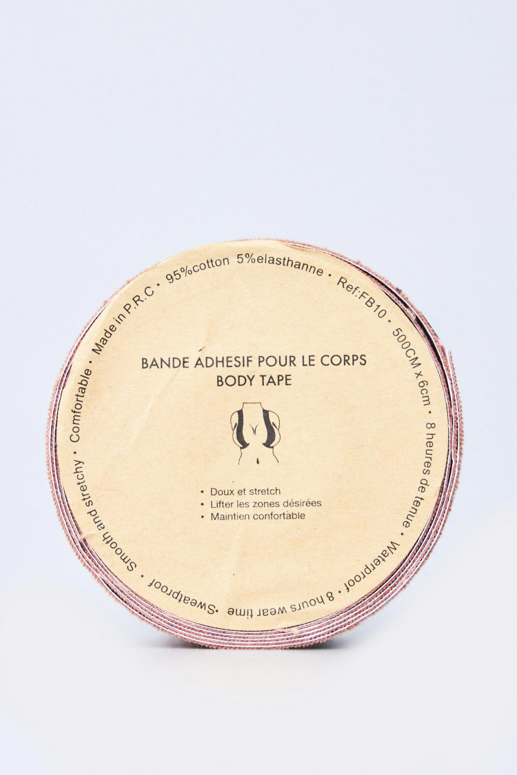 Bande adhésive beige pour le corps
