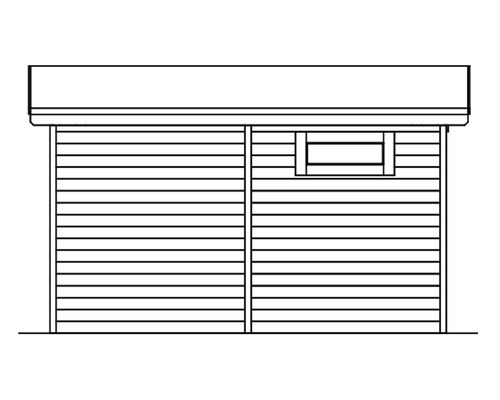 Pavilion SKAN WOOD Vimmerby 410 x 310 cm naturel