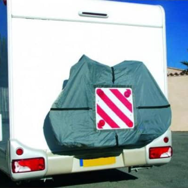 Housse porte-vélos camping-car 2 à 3 vélos avec poche