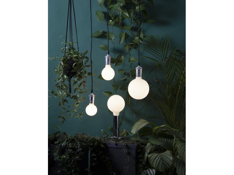 Star Trading Lampe Dou Coating Opaq 5 W (35 W) E27 Warmweis Mattiertes Leuchtmittel in Globeform