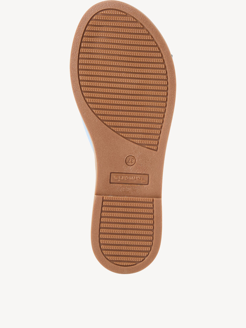 Leren Slipper - blauw