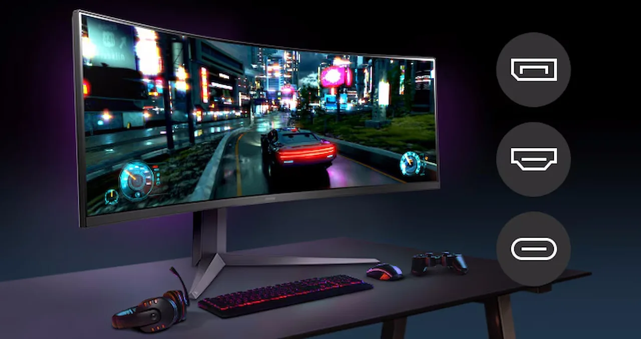 LG UltraGear 45GR75DC-B Écrans gaming