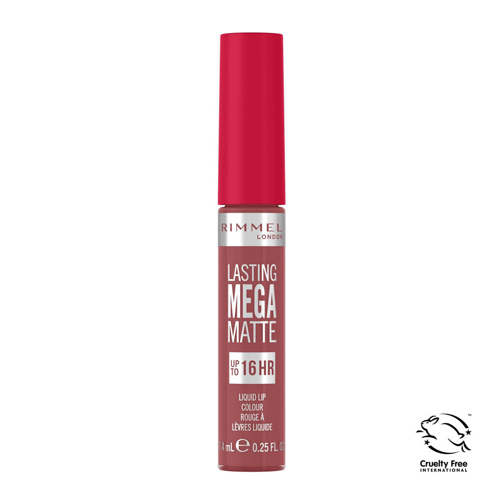 Slecht blijft nog geen uur zitten.Lasting Mega Matte Liquid Lip lipgloss - 210 Rose & Shine
