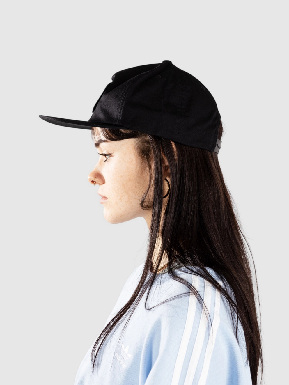 Salty Crew Grind Em 5 Panel Hat black