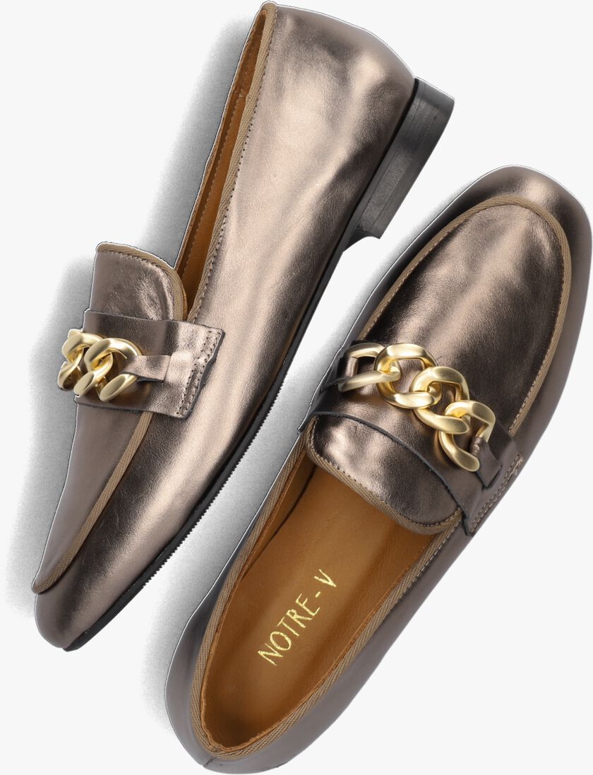 NOTRE-V bronzen notre-v loafers 133 405