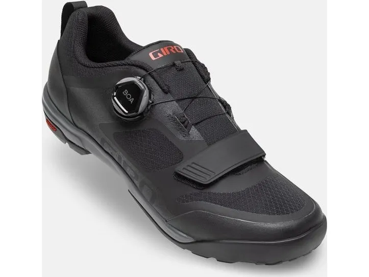 Giro Ventana, Hanstik, Voksen, Mountainbiking, Sort, Monokromatisk, Boa lukning