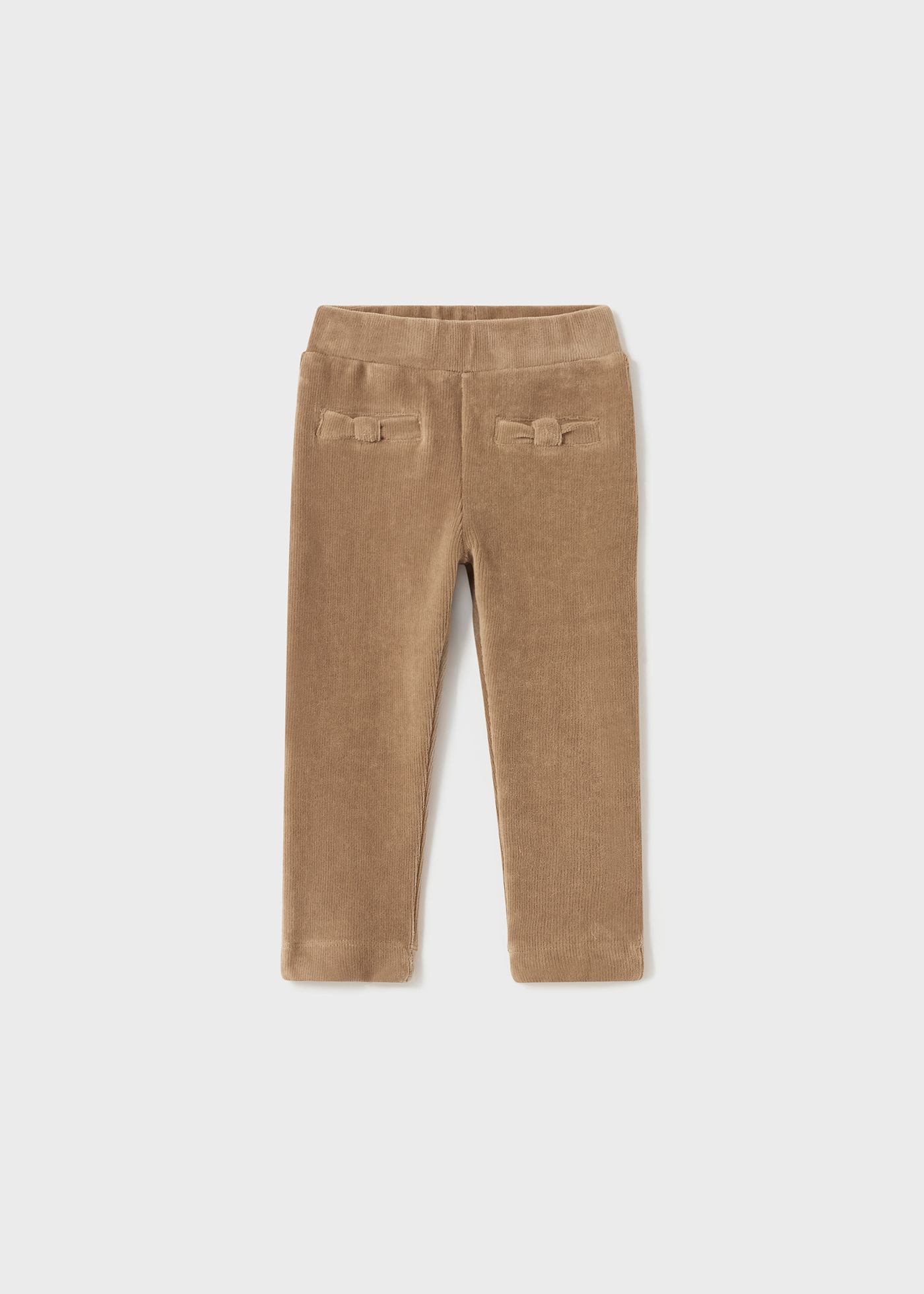 Calças skinny de veludo cotelê para bebês