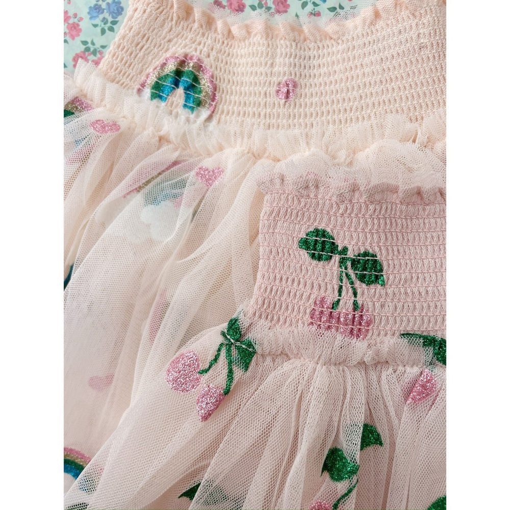 Køb Konges Sløjd Rainbow Glitter Tullie Smock Nederdel