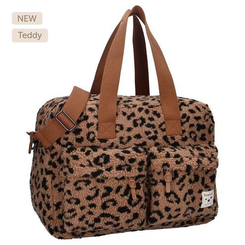 Sac à langer sherpa léopard - KIDZROOM