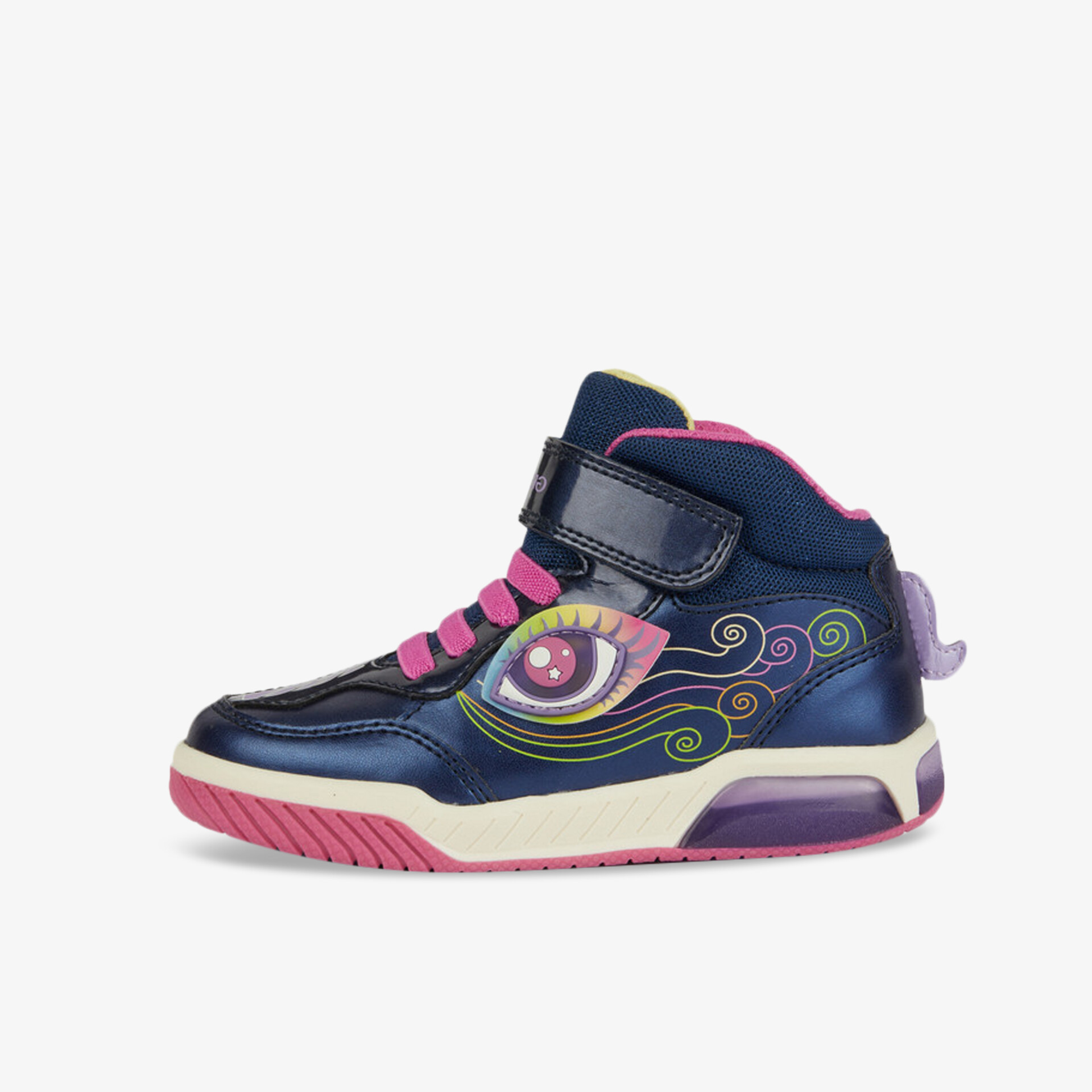 GEOX J INEK GIRL B Sneaker High blau