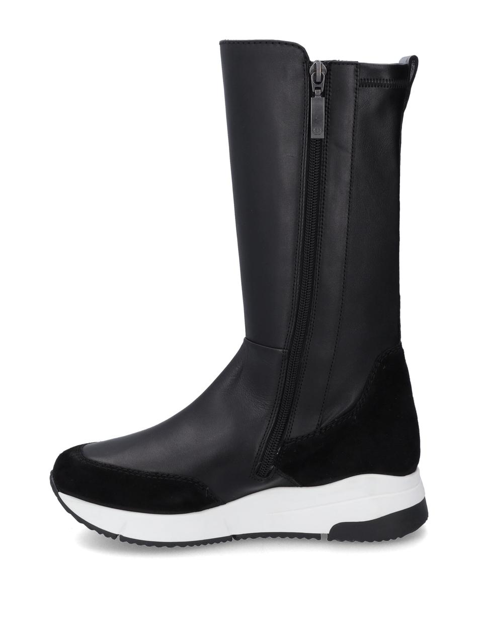 Stiefel Enna 04, schwarz-kombi