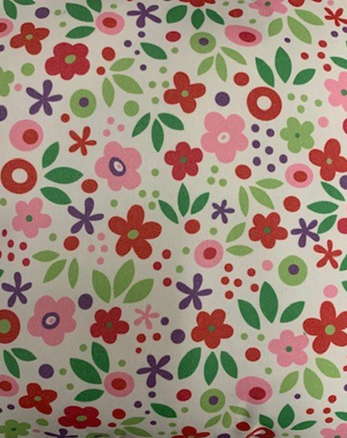 Kissen Infanskids eckig (Farbe: Blümchen)