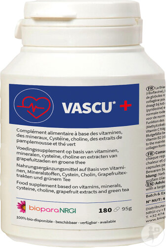Bioparanrgi Vascu+ Complément Alimentaire 180 Comprimés