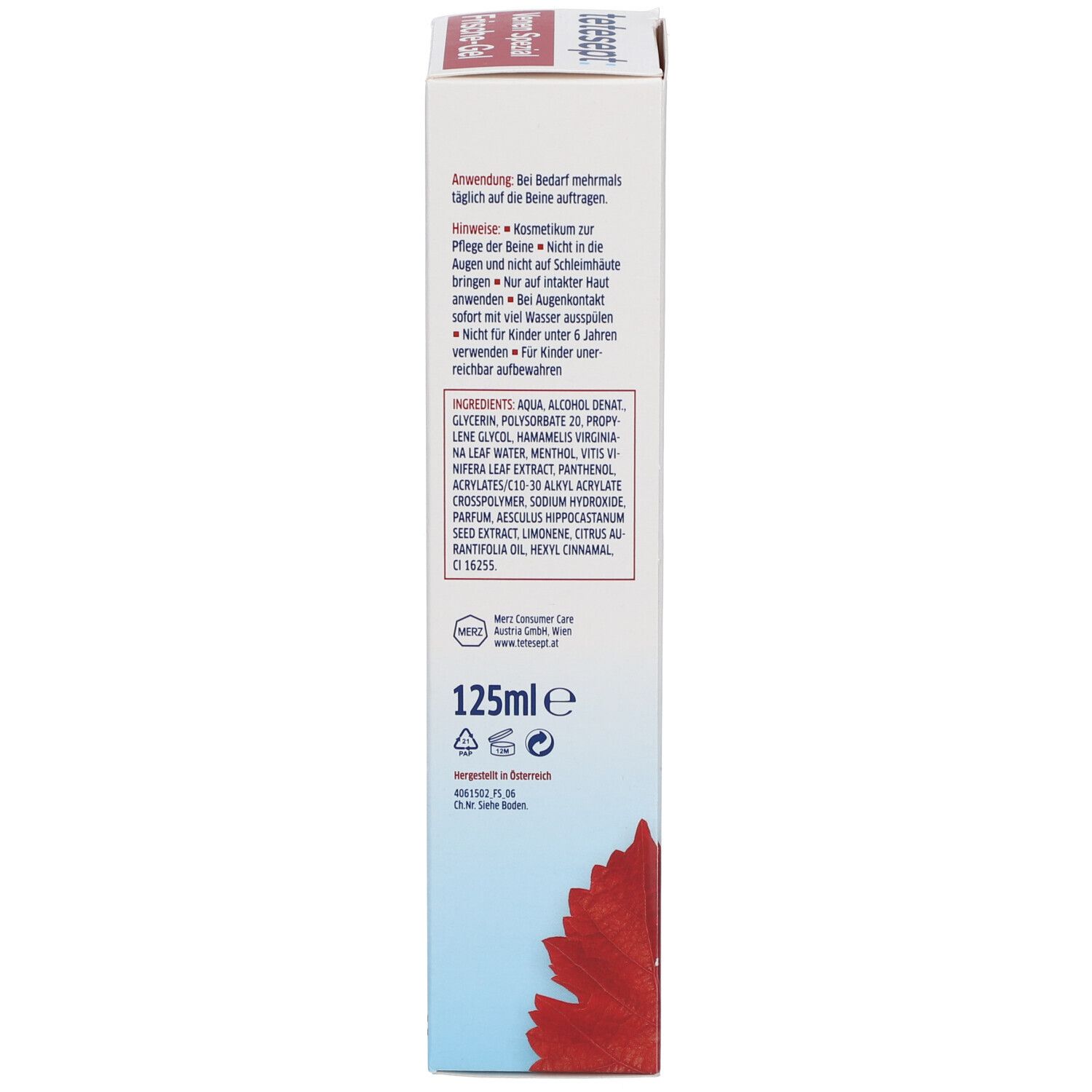 tetesept® Venen Spezial Frische Gel