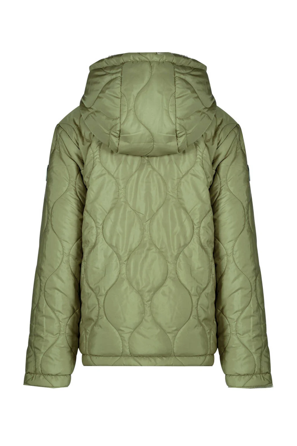 Cars quilted gewatteerde winterjas AVERY olijfgroen
