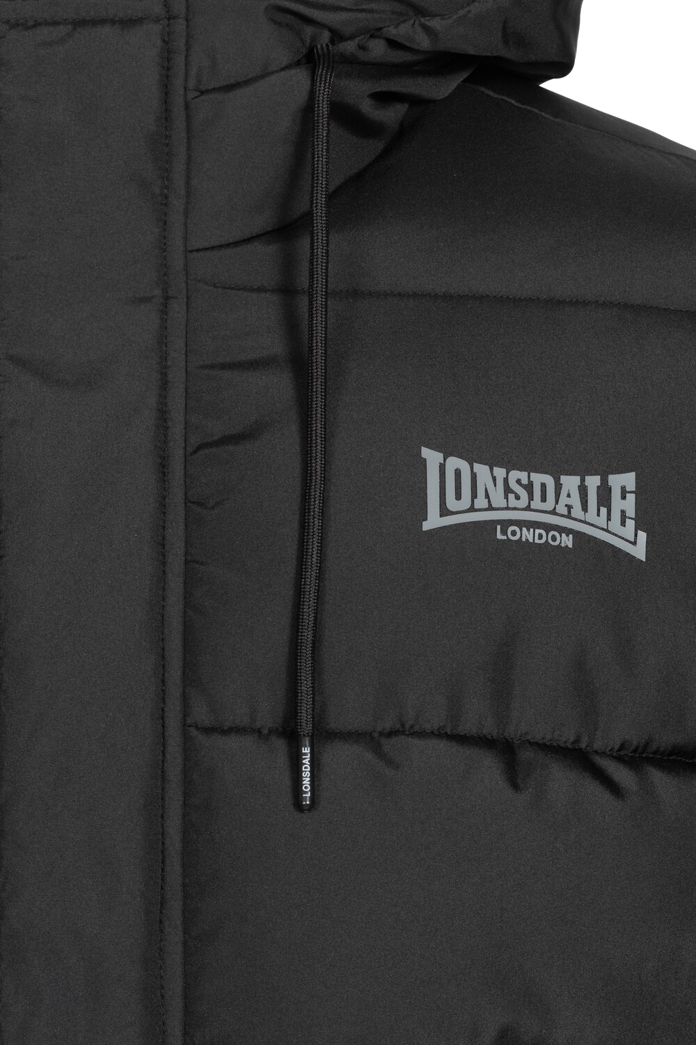 Lonsdale Herren Winterjacke mit Kapuze normale Passform DOLLAGH