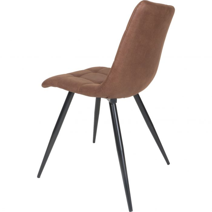 Eetkamerstoel Galgary - Microvezel Cognac