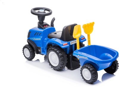 New Holland Gåbil med Tilhenger, Blå