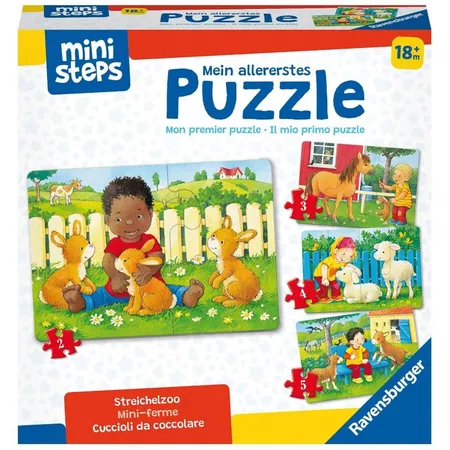 Ravensburger Mein allererstes Puzzle: Streichelzoo, Green