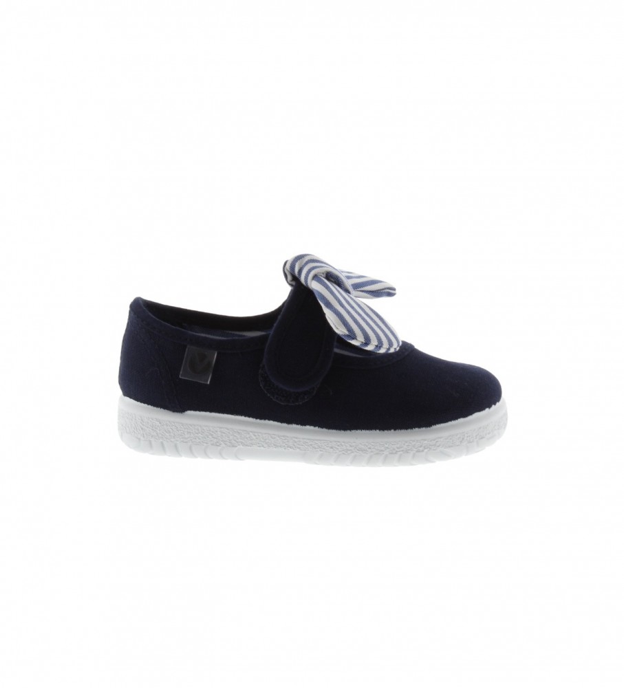 Sapatos Victoria Mary Jane Azul Marinho