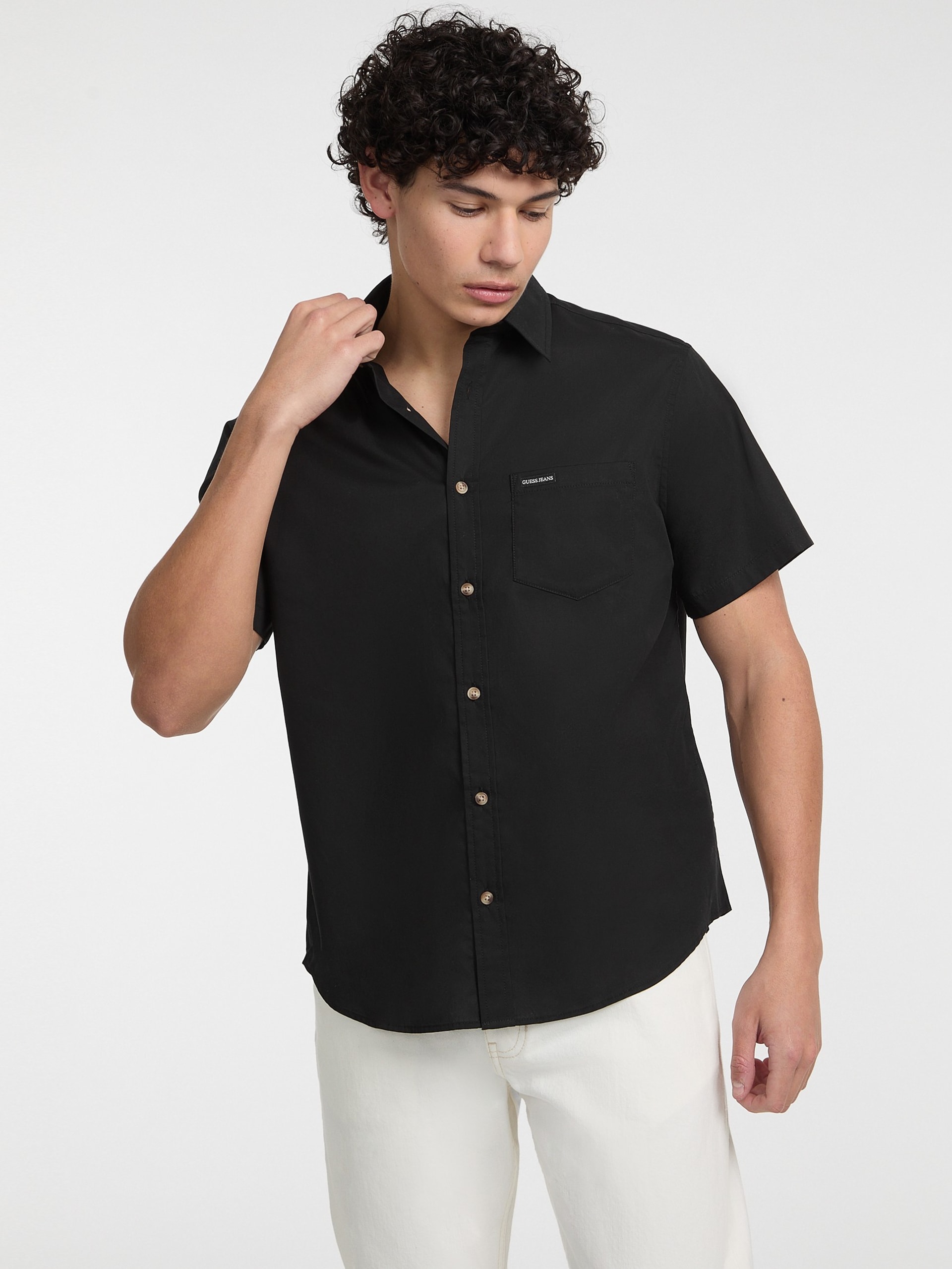 Camisa de popeline