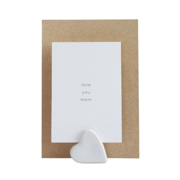 Leef Claire Kaartenhouder – Kaart – Love You Mom