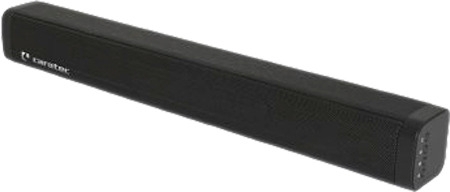 Caratec CAS102 Audio Soundbar für Wohnmobil-TV-Geräte / Smartphone mit Klinkenstecker inklusive TV Halterung