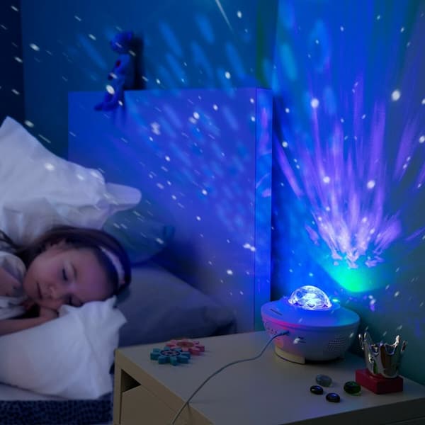 Stjerne-projektor med LED, Laser og BT-høyttaler