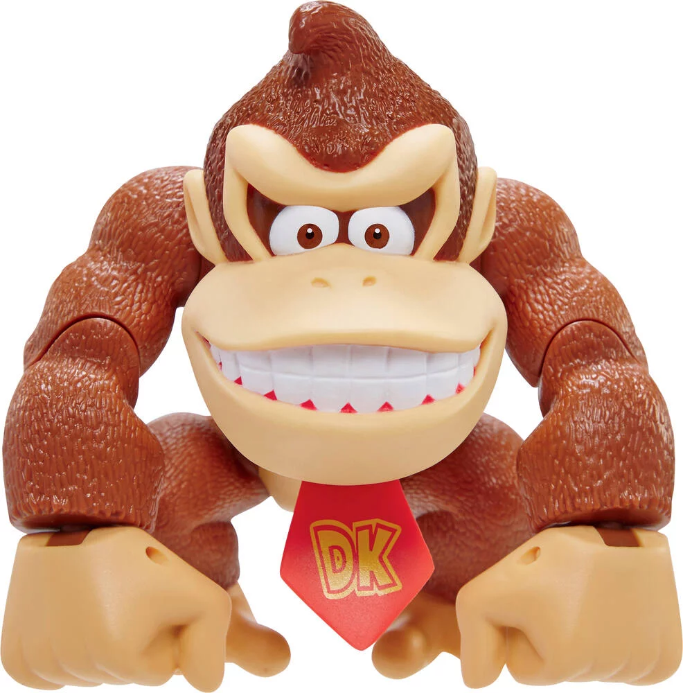 NINTENDO SUPER MARIO - FIGURINE DONKEY KONG DELUXE 15 CM