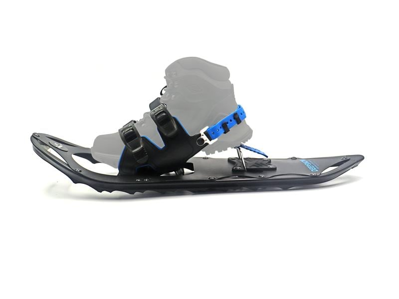 Nanuq Schneeschuh Deepsnow Schwarz/Blau Der Schneeschuh für viel Komfort und Spass für Einsteiger und Profis