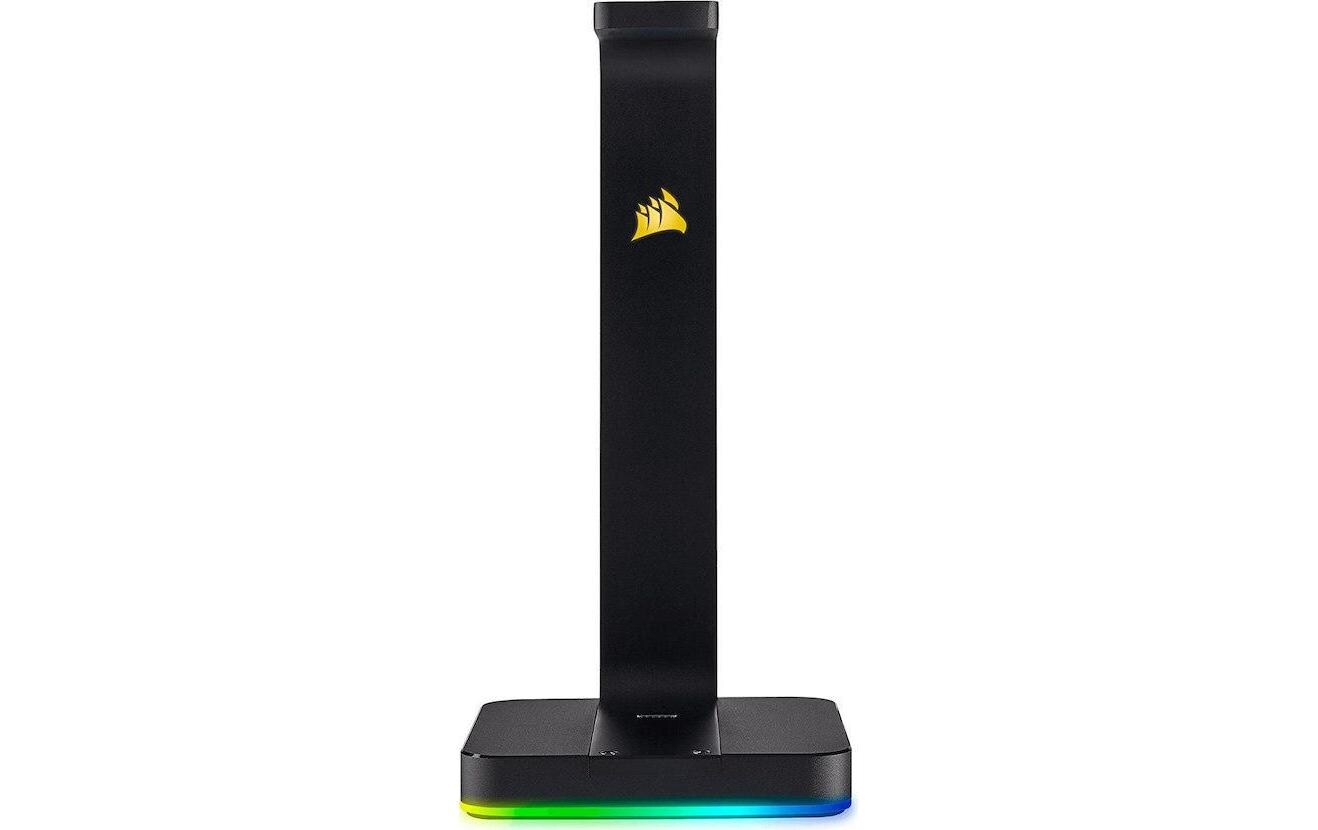 Kopfhörerständer iCUE ST 100 RGB Premium SchwarzRGB-Headset-Ständer