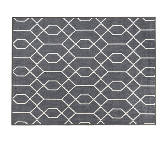 Outdoor-Wendeteppich »Geo River«, grau, ca. 120 x 160 cm
