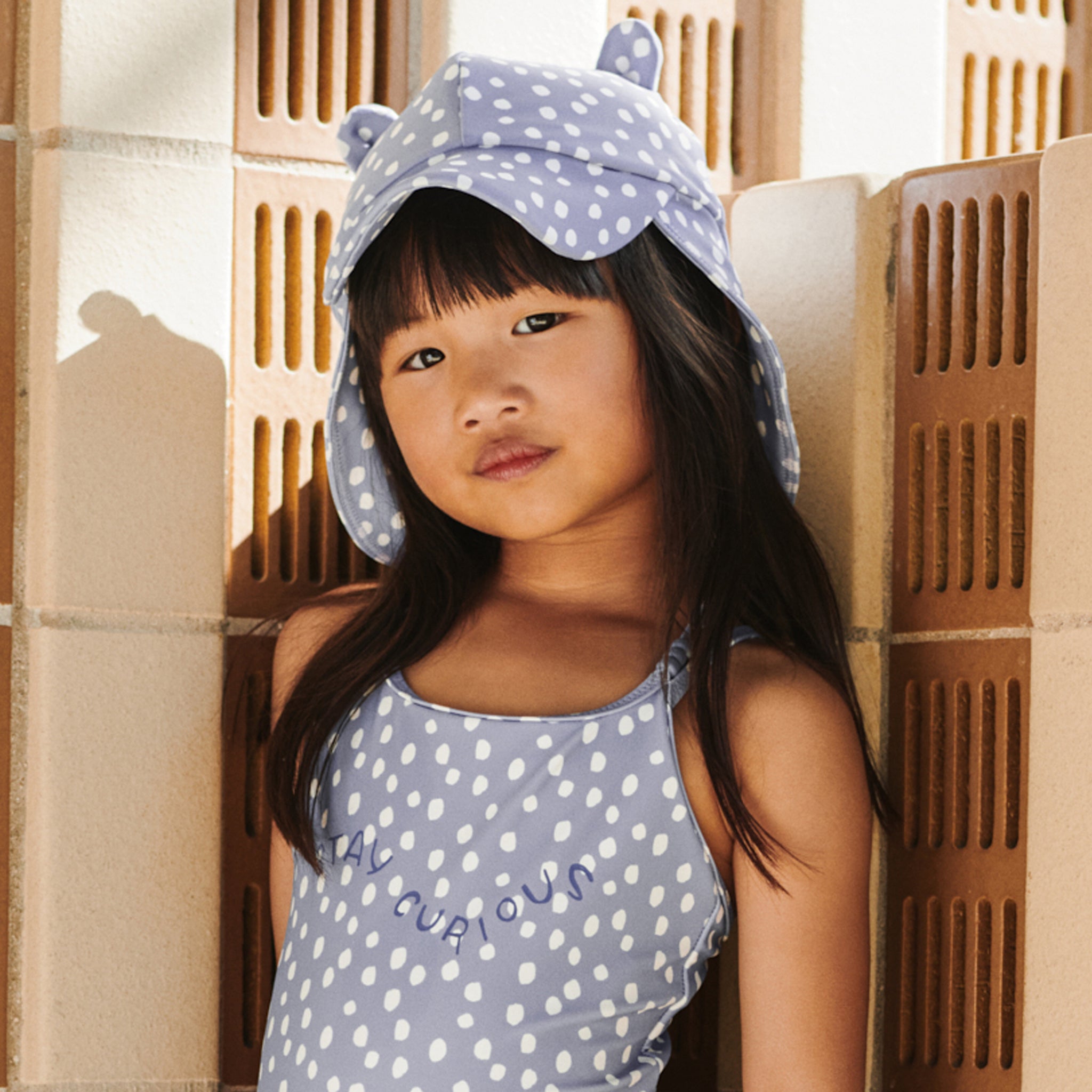 Sonnenhut mit Ohren Senia Dot Dusty lavender UV40
