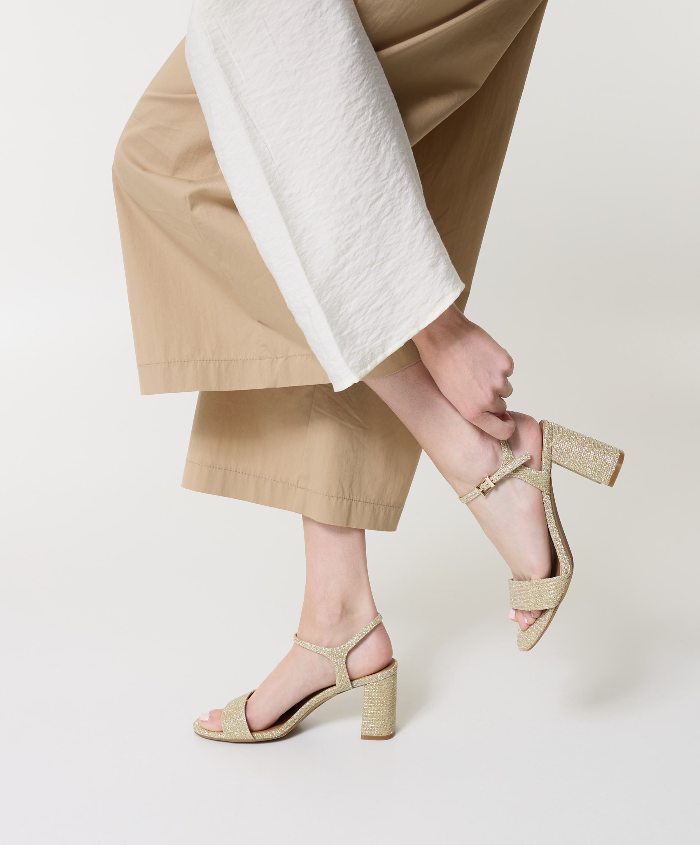Di Lauro  Desdemona dames sandalets goud