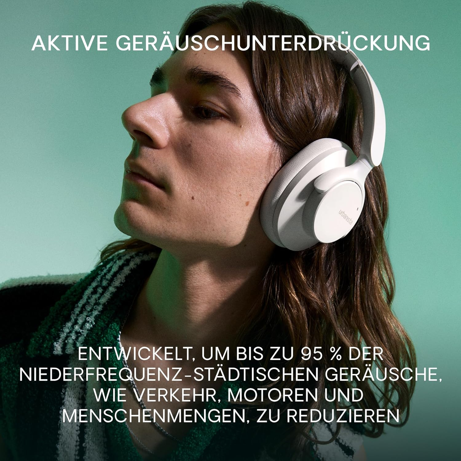 Valencia Bluetooth 5.3 TWS On-Ear Kopfhörer Headset mit Noise Cancelling (1040242) - Cloud White