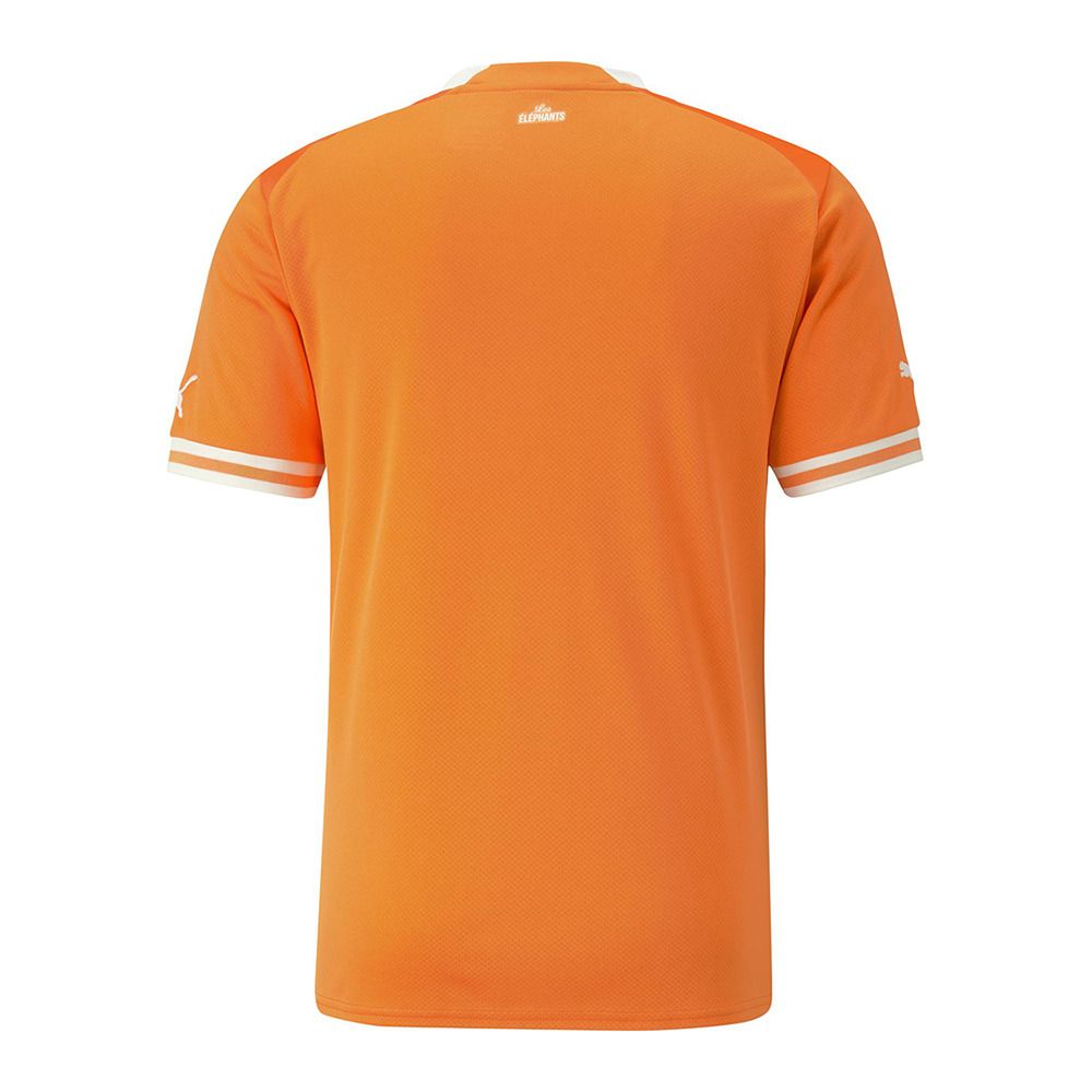 Puma FRMF HOME - Maillot Homme vibrant orange/puma white