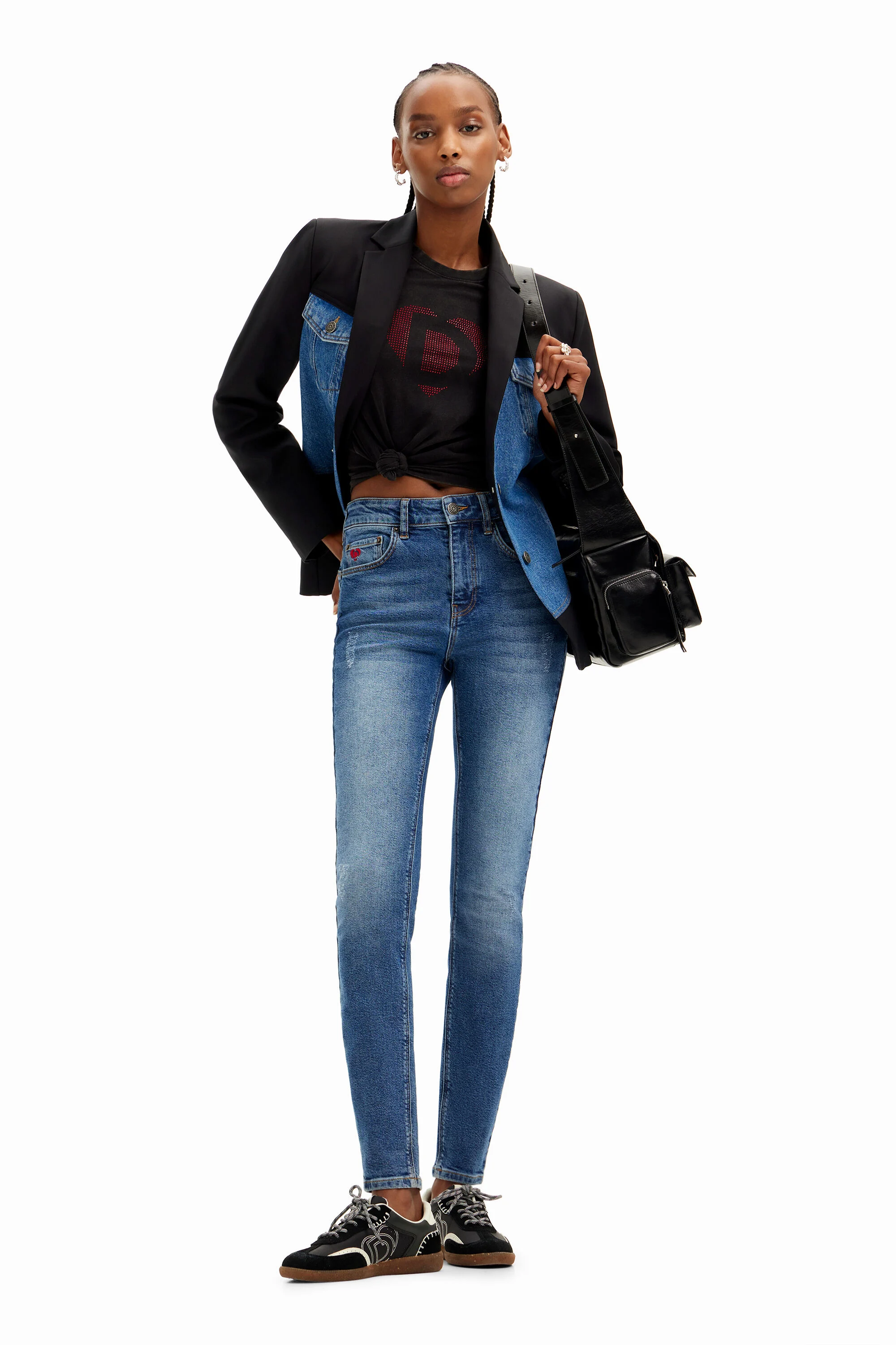 Blazer híbrida trucker