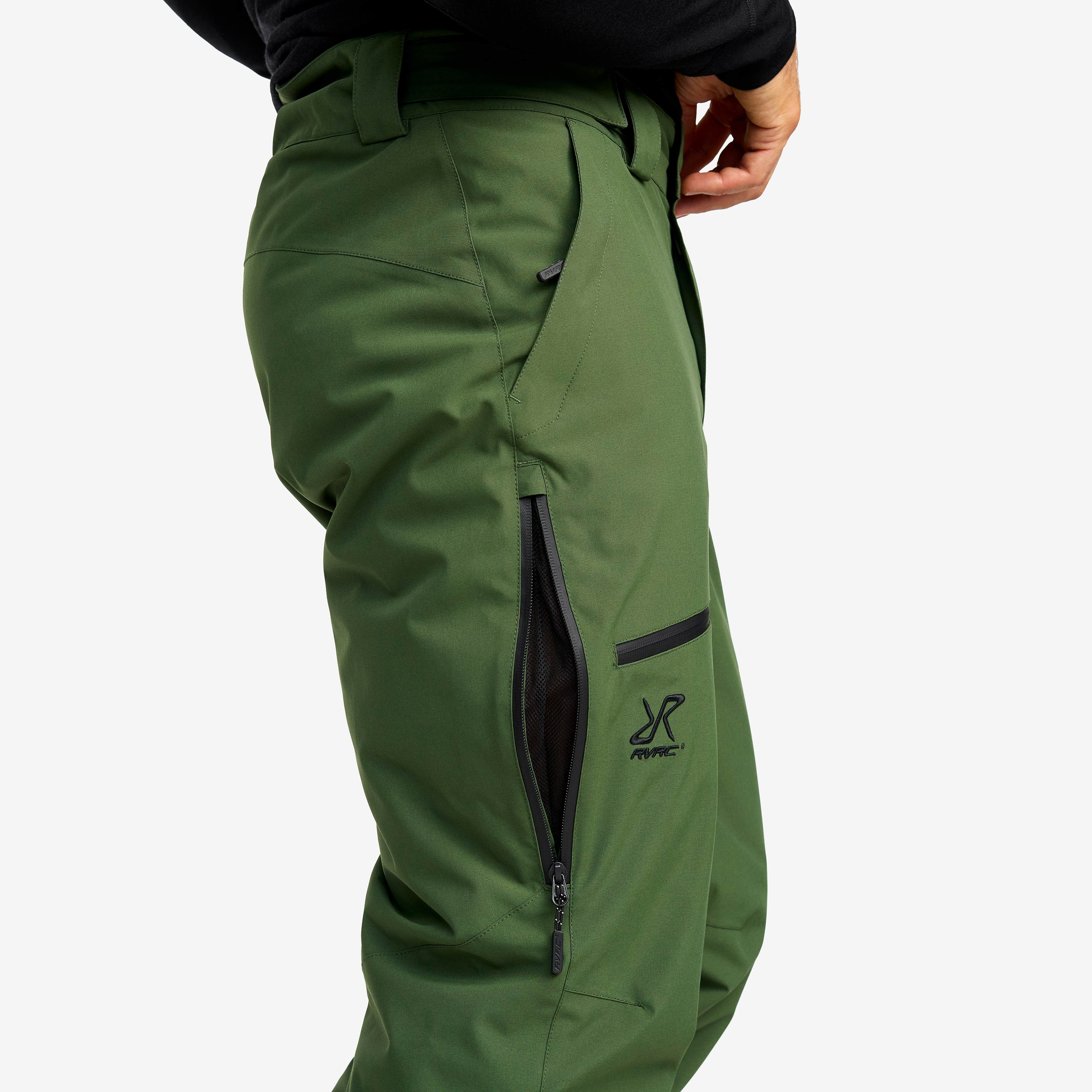 Halo 2L Insulated Snow Pants Herre Black Forest