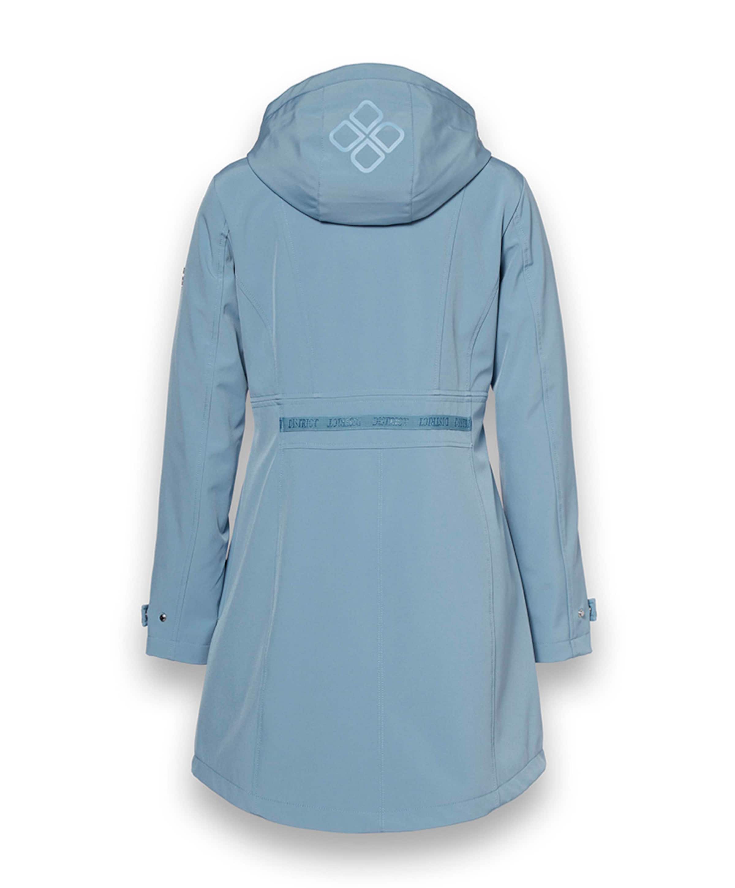 District Dames jas blauw