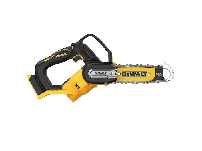 DEWALT DCMPS520N-XJ Akku-Astsäge 20 cm Schwert buerstenlos 18 Volt - Leistungsstarke 18 Volt Akku-Astsäge - ideal für die allgemeine Baumpflege Bürstenlose Motor-Technologie für höhere Leistung - kompaktere Abmessungen sowie längere Lebensdauer Stufe