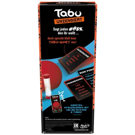 Hasbro Tabu Uncensored