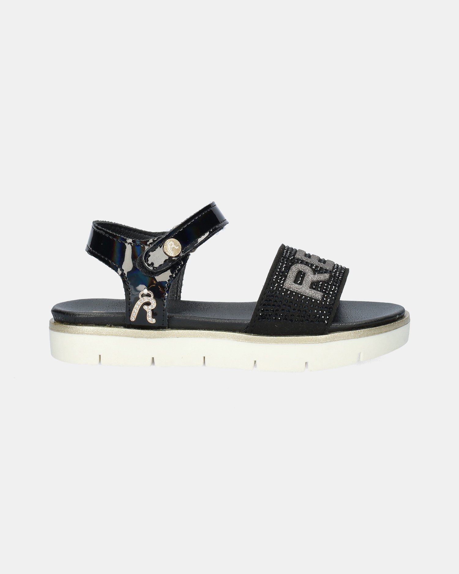 Replay Sandalen  - zwart