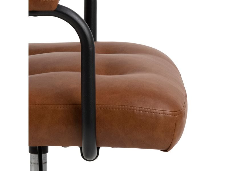 AC Design Bürostuhl Cosmo, mit Polsterrücken und Armlehnen, Höhenverstellbarer Schreibtischstuhl