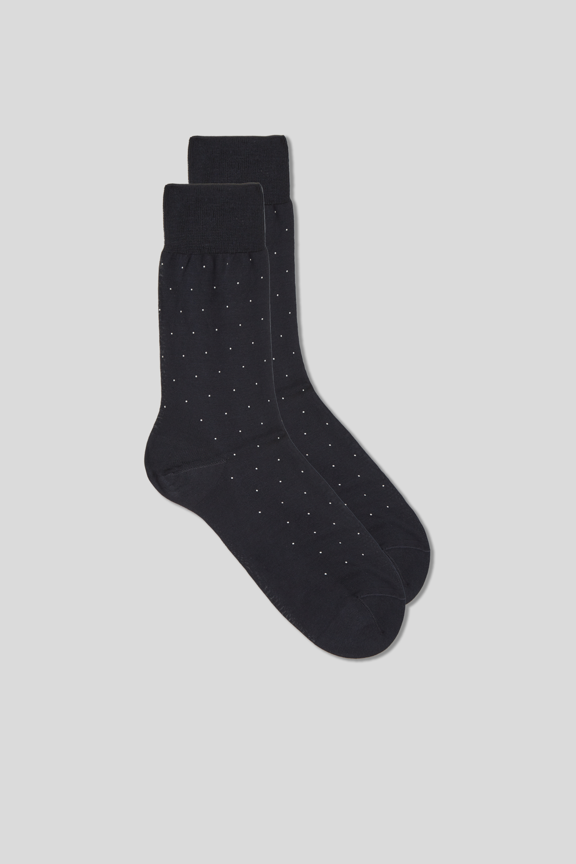 Meias curtas estampadas em lã escocesa