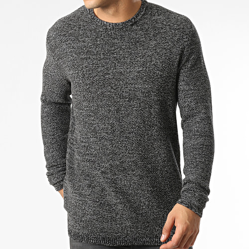 Pull Dan Life Noir Chiné