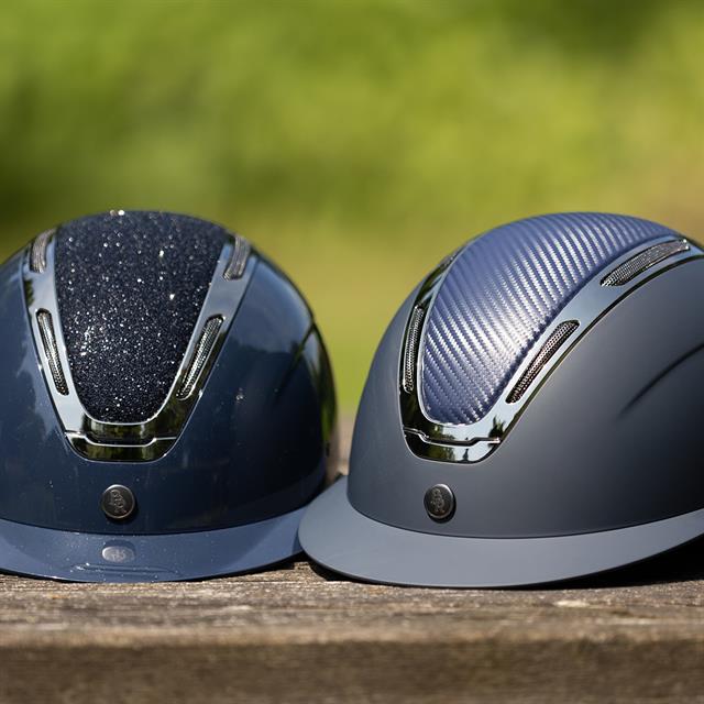 Paardrijcap BR Zeta Sport Donkerblauw