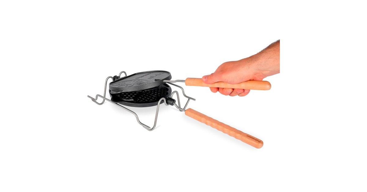 PetromaxRotating Waffle Iron wf-tx wafelijzer  (Zwart)